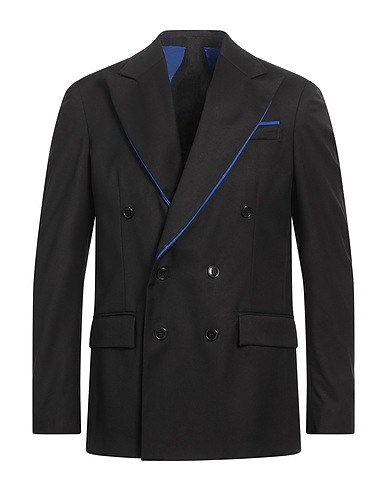TAKESHY KUROSAWA Blazer Black 66% Polyester, 31% Viscose, 3% Elastane