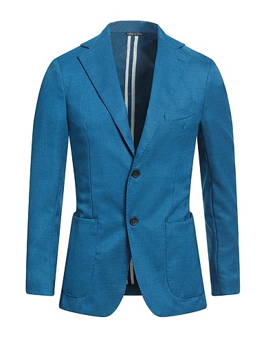TELA-N° Blazer BY TAKESHY KUROSAWA Verde petrolio 76% Poliestere, 15% Viscosa, 5% Elastan, 4% Lana