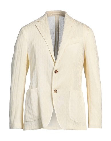 LARDINI Blazer Avorio 100% Cotone