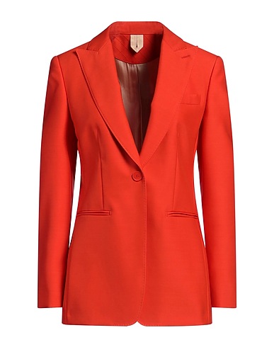 MAX MARA Blazer Tomato red 71% Virgin Wool, 29% Silk