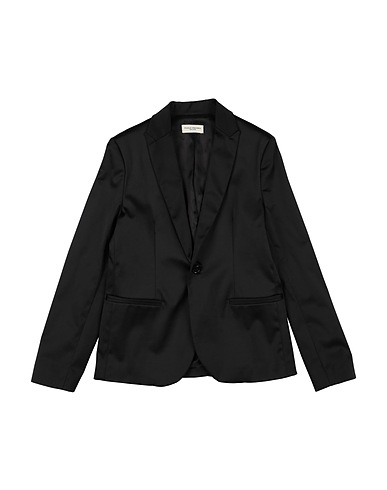 PAOLO PECORA Blazers Schwarz 54% Polyester, 42% Baumwolle, 4% Elastan