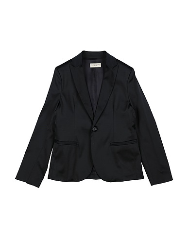 PAOLO PECORA Blazer Midnight blue 54% Polyester, 42% Cotton, 4% Elastane