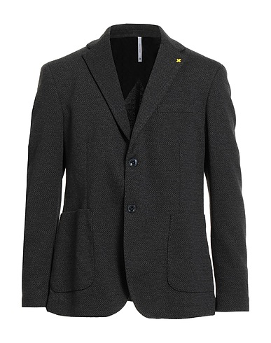 ALESSANDRO GILLES Blazer Charcoal 54% Polyester, 45% Cotton, 1% Elastane