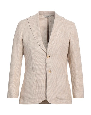 PAOLONI Blazers Beige 42% Leinen, 22% Wolle, 18% Viskose, 18% Polyester