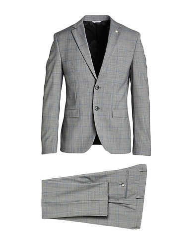 MANUEL RITZ Suits Grey 54% Polyester, 44% Wool, 2% Elastane