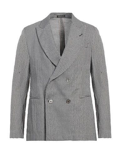 EMPORIO ARMANI テーラードジャケット ブラック ポリエステル 90% / アクリル 10%