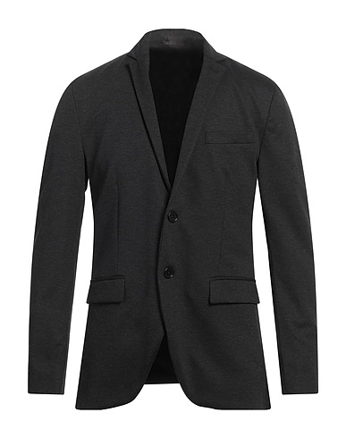 JACK & JONES Blazer Black 50% Recycled polyester, 21% Nylon, 17% Viscose, 10% Elastane, 2% Polyester