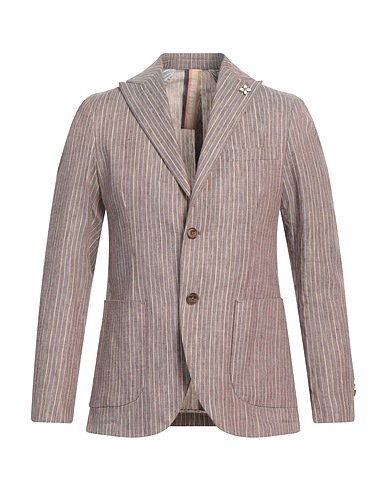 SEINSE Blazer Khaki 50% Cotton, 50% Linen