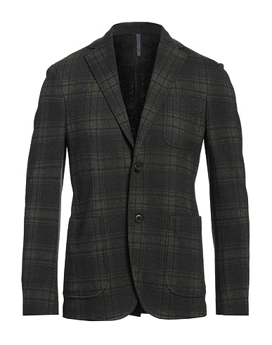 MONTEDORO Blazer Military green 55% Virgin Wool, 45% Cotton