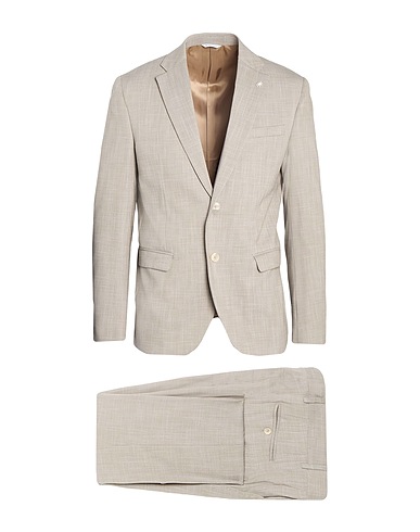 MANUEL RITZ Abito Grigio chiaro 54% Poliestere, 43% Viscosa, 3% Elastan