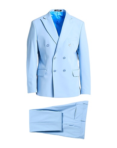 TELA-N° Costumes BY TAKESHY KUROSAWA Bleu ciel 69% Polyester, 29% Viscose, 2% Élasthanne
