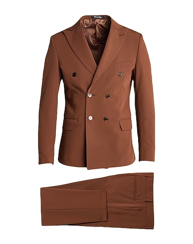TELA-N° Costumes BY TAKESHY KUROSAWA Marron 69% Polyester, 29% Viscose, 2% Élasthanne