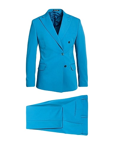 TELA-N° Suits BY TAKESHY KUROSAWA Deep teal 69% Polyester, 29% Viscose, 2% Elastane