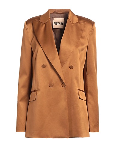 ANIYE BY Blazer Camel 95% Polyester, 5% Elastane