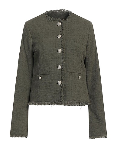 RAG & BONE Jacket Military green 97% Cotton, 3% Polyamide