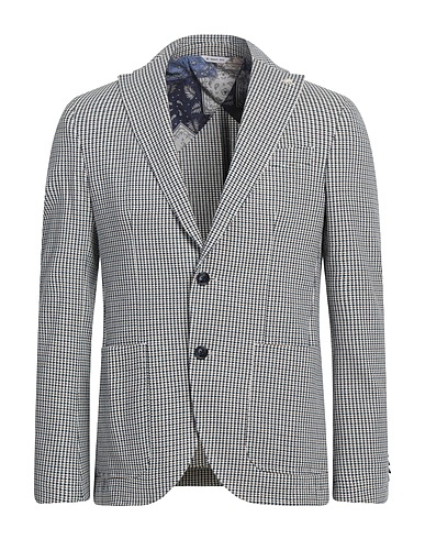MANUEL RITZ Blazer Azure 50% Cotton, 50% Polyester