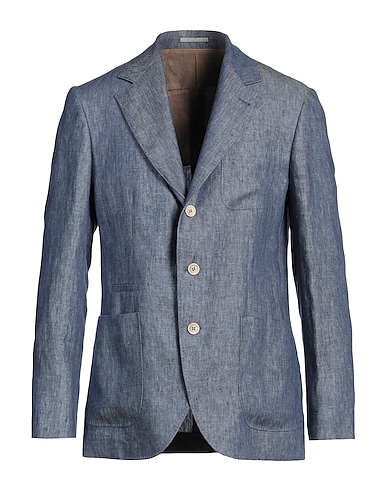 BRUNELLO CUCINELLI Σακάκι Μπλε 100% Λινό
