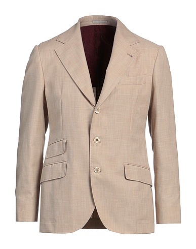 BRUNELLO CUCINELLI Blazer Camel 52% Cotton, 48% Virgin Wool