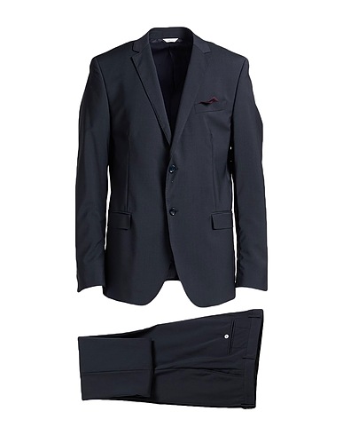 MANUEL RITZ Suits Midnight blue 100% Virgin Wool