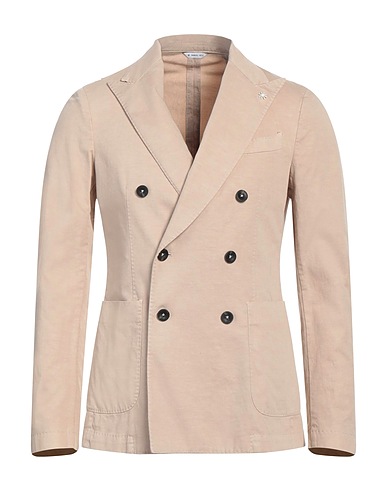 MANUEL RITZ Blazer 71% Organic cotton, 27% Linen, 2% Elastane