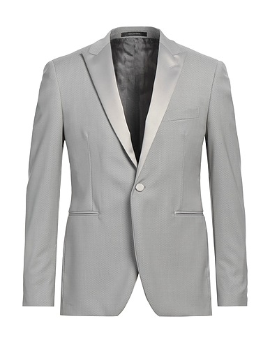 TAGLIATORE Blazer Light grey 99% Virgin Wool, 1% Elastane