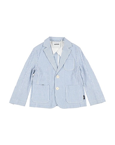 ASPESI Blazer Light blue 98% Cotton, 2% Elastane