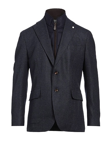LUIGI BIANCHI Mantova Blazer 100% Virgin Wool