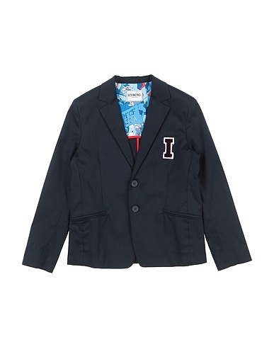 ICEBERG Blazer Navy blue 97% Cotton, 3% Elastane