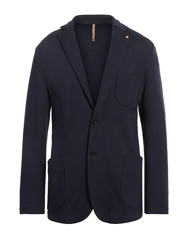 ROBERTO P  Luxury SUITS AND CO-ORDS Midnight blue 65% Cotton, 35% Elastane