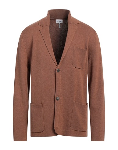 FTC Blazer Marrone 50% Cachemire, 50% SeaCell™