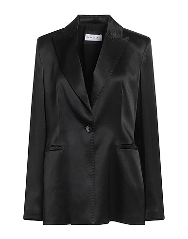 CARACTÈRE Blazer Black 99% Viscose, 1% Elastane