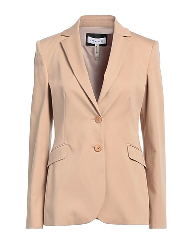 CARACTÈRE Blazer ÈSSENTIAL Sand 72% Cotton, 25% Polyester, 3% Elastane
