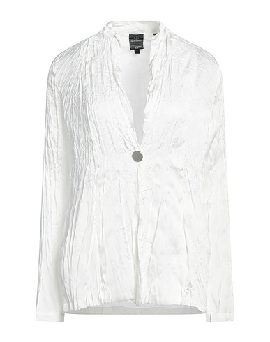 ARMANI EXCHANGE Giacca Bianco 98% Poliestere, 2% Elastan
