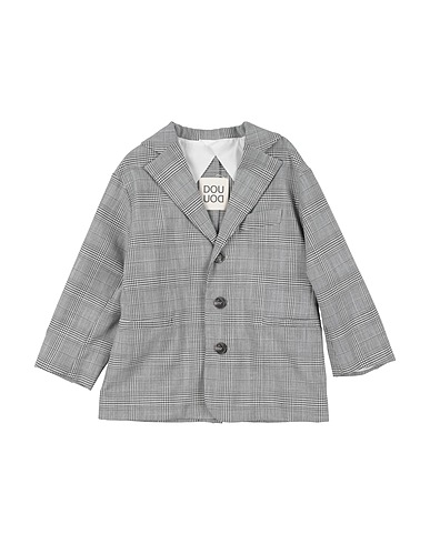 DOUUOD Blazer Grigio 68% Poliestere, 30% Viscosa, 2% Elastan