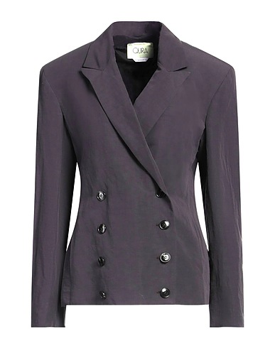 QUIRA Blazer Charcoal 59% Cotton, 41% Linen