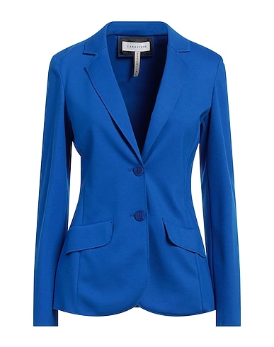 CARACTÈRE Blazer ÈSSENTIAL Bright blue 59% Viscose, 36% Polyamide, 5% Elastane