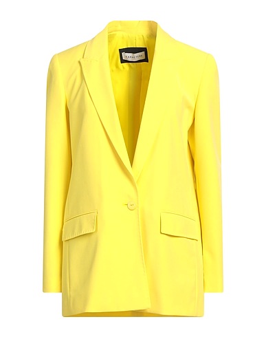 CARACTÈRE Giacca Giallo 74% Poliestere, 22% Viscosa, 4% Elastan