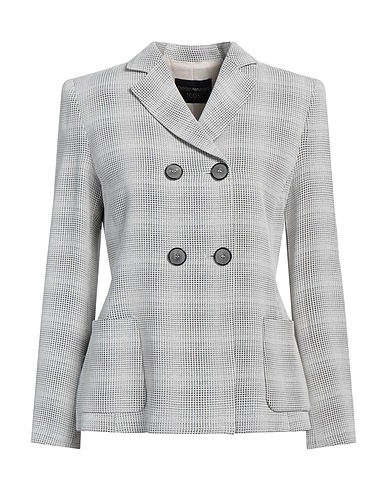 EMPORIO ARMANI Blazer ICON Off white 50% Acetate, 50% Viscose