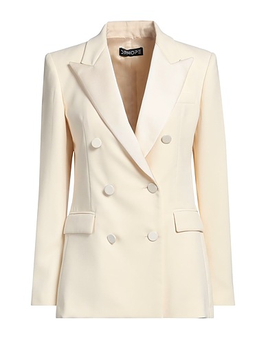 DRHOPE Giacca Avorio 100% Poliestere