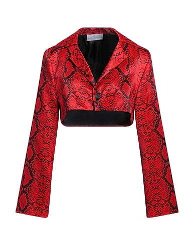 JULIA SEEMANN Giacca Rosso 100% Poliestere