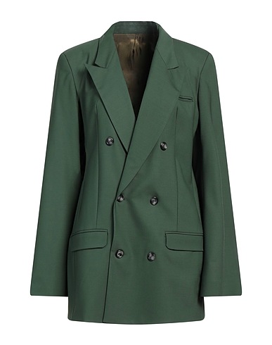 ACT N°1 Blazer Military green 95% Wool, 5% Elastane