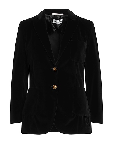 SAULINA Milano Blazer Black 98% Cotton, 2% Elastic fibres