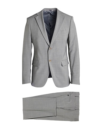 LAB. PAL ZILERI Suits Grey 100% Wool