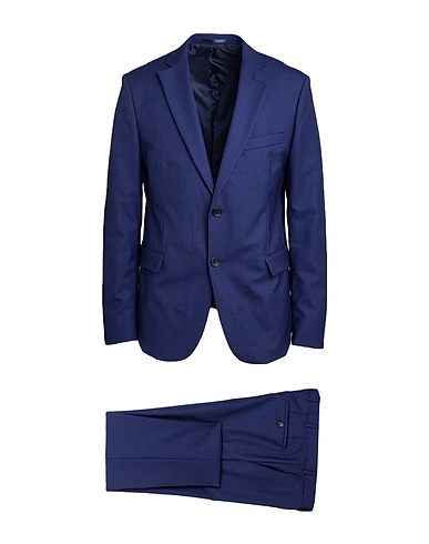 LAB. PAL ZILERI Suits Blue 100% Wool