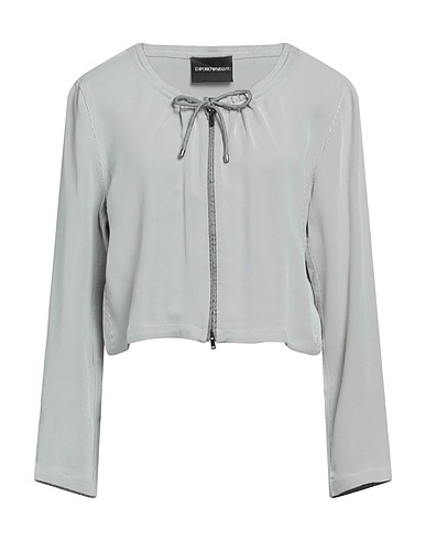 EMPORIO ARMANI Jacket Sage green 50% Acetate, 50% Viscose, Polyester