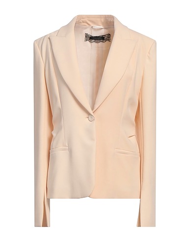 PATRIZIA PEPE SERA Blazer Beige 89% Polyester, 11% Elastane