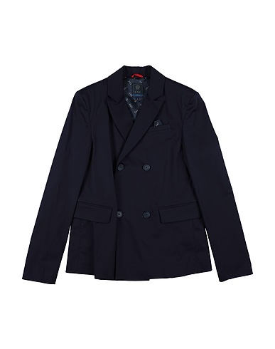 FAY Blazer Midnight blue 97% Cotton, 3% Elastane