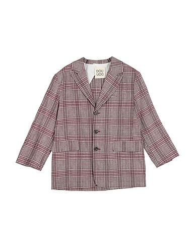 DOUUOD Blazer Mattone 52% Cotone, 48% Lino