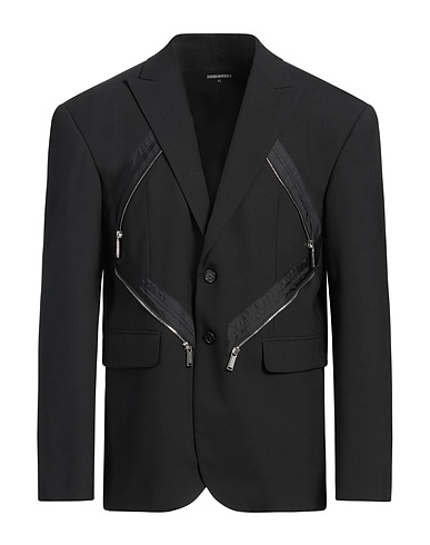 DSQUARED2 Blazer Black 53% Polyester, 43% Virgin Wool, 4% Elastane
