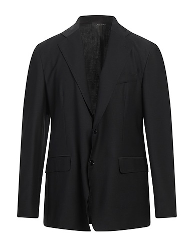 BRIAN DALES Blazer Black 68% Wool, 28% Polyester, 4% Elastane